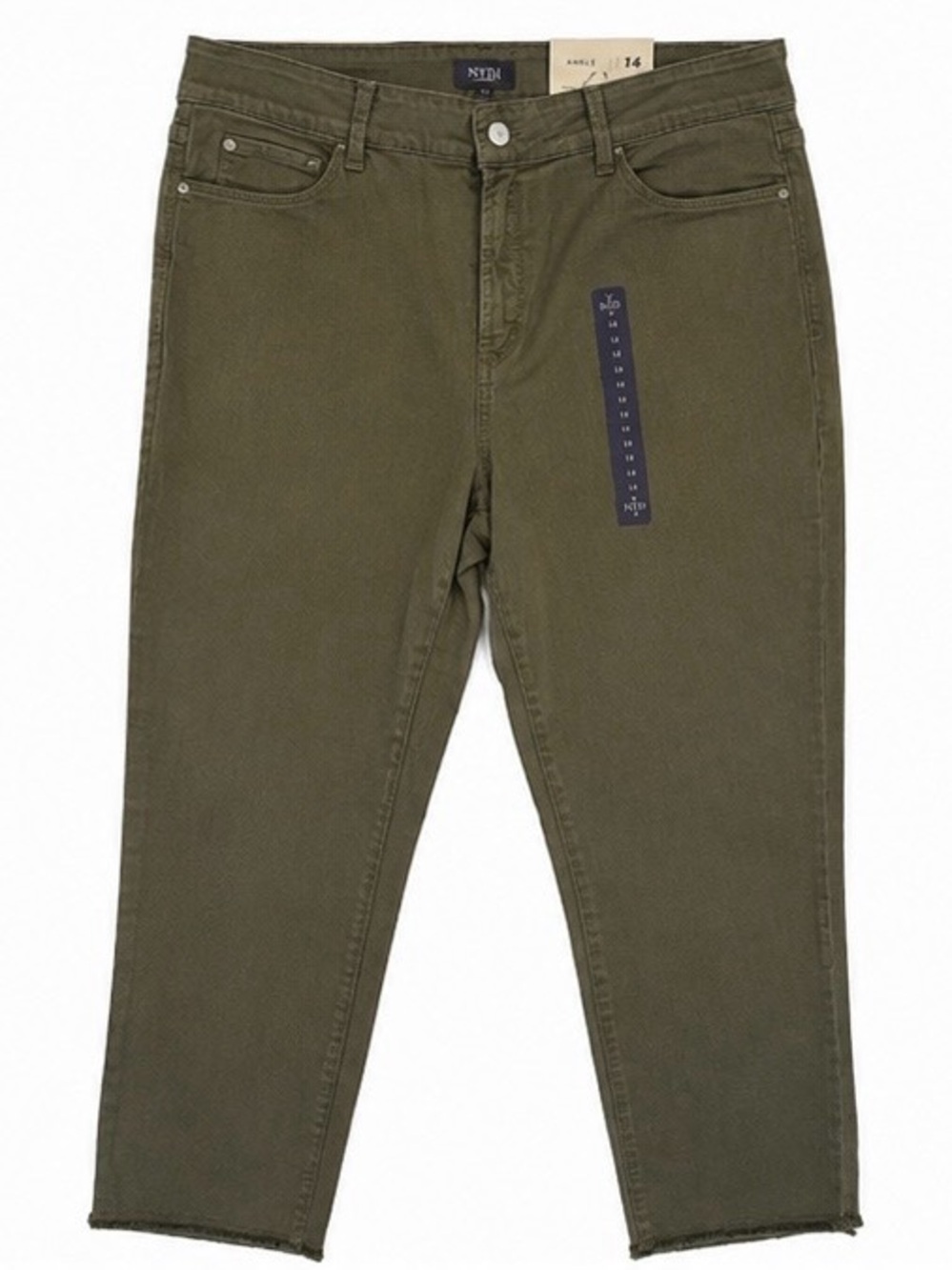 NYDJ Men’s Olive Slim Straight Jeans